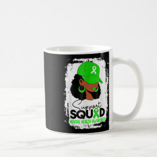 Taza De Café Chica de mensajería de sensibilización sobre salud