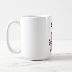 Taza De Café Chica de Moda Chic Mantén la Clase Estética Minim