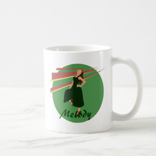Taza De Café Chica de moda en verde