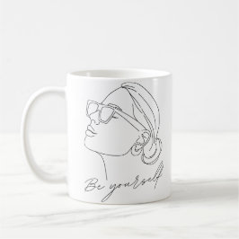 Taza De Café chica de pintura manual, cite