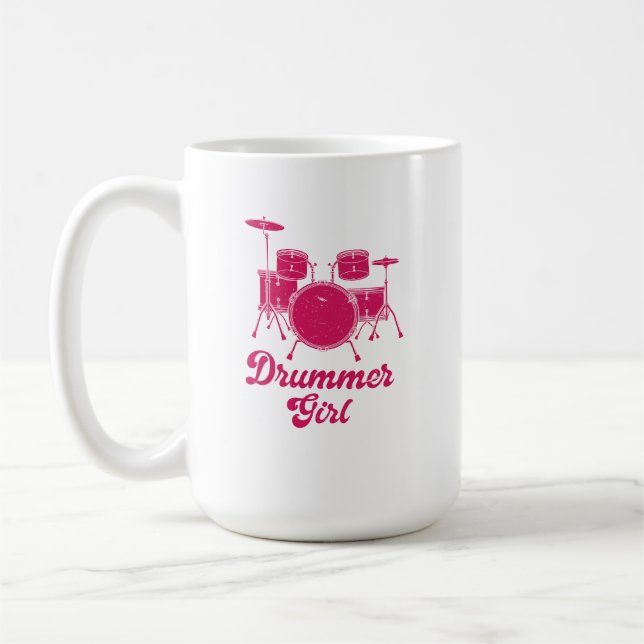 Taza De Café Chica de tambores | Dones de tambor (Izquierda)