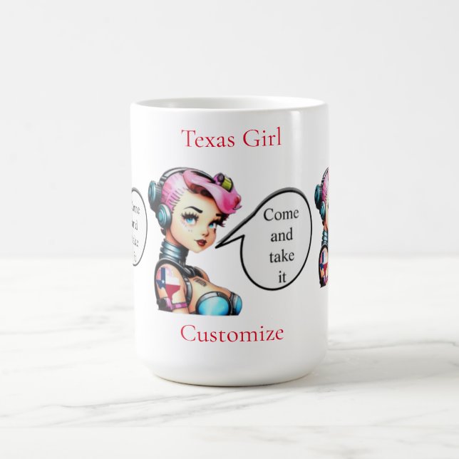 Taza De Café Chica de Texas Thunder_Cove (Centro)