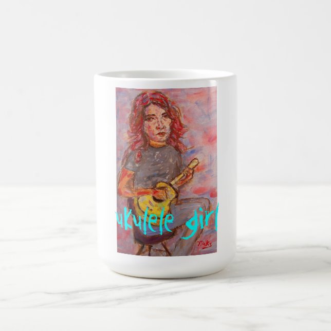 Taza De Café chica de ukulele (Centro)