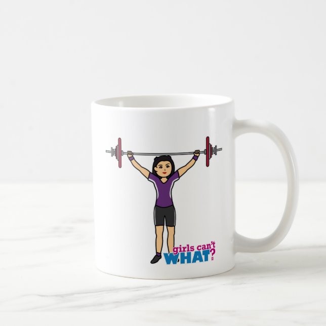 Taza De Café Chica de Weightlifer - Medio (Derecha)