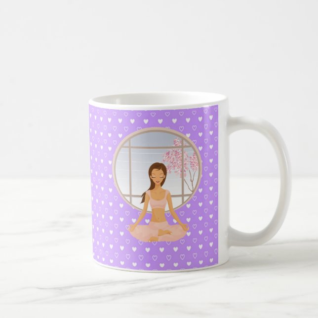 Taza De Café chica de yoga (Derecha)