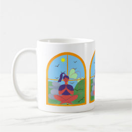 Taza De Café Chica de yoga