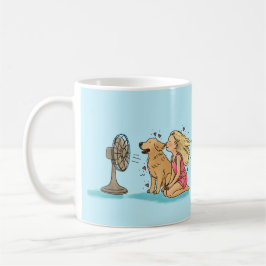 Taza De Café Chica del Abanico Dorado