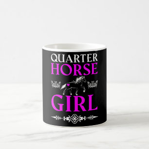 Taza De Café Chica del caballo cuarto de milla
