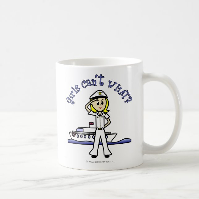 Taza De Café Chica del capitán ligero (Derecha)