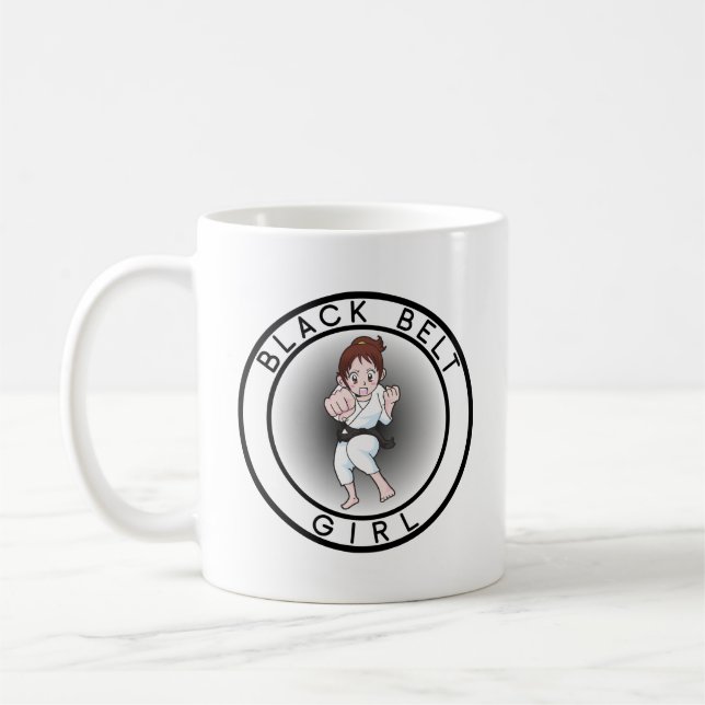 Taza De Café Chica del cinturón negro (Izquierda)
