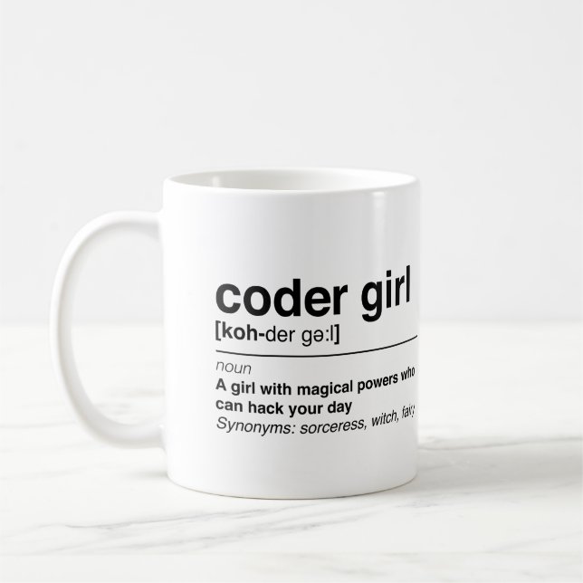 Taza De Café Chica del codificador (Izquierda)