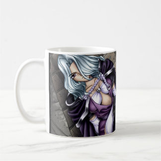 Taza De Café Chica del guerrero del animado