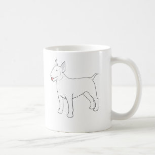 Taza De Café CHICA del MATÓN de bull terrier completo
