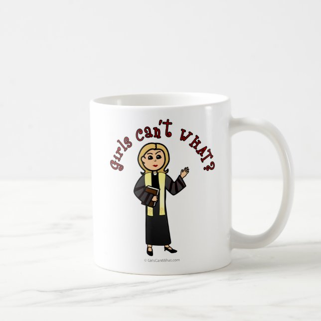 Taza De Café Chica del predicador rubio (Derecha)