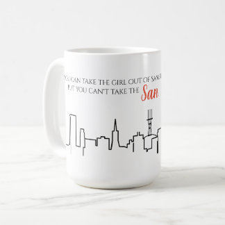 Taza De Café Chica del Skyline de San Francisco