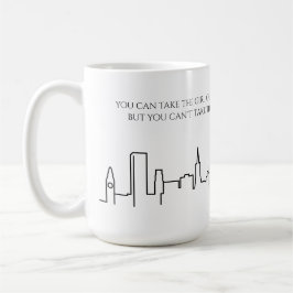 Taza De Café Chica del Skyline de San Francisco