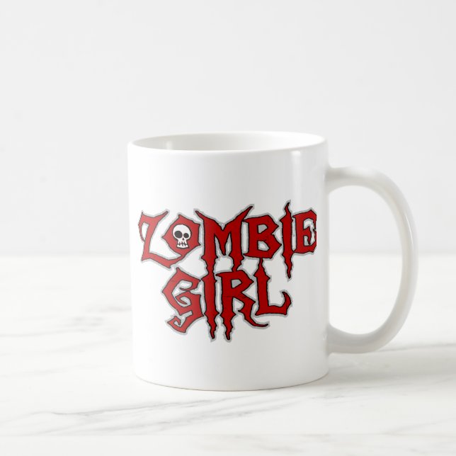 Taza De Café Chica del zombi (Derecha)