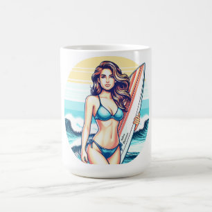 Taza De Café Chica Deporte y Surf