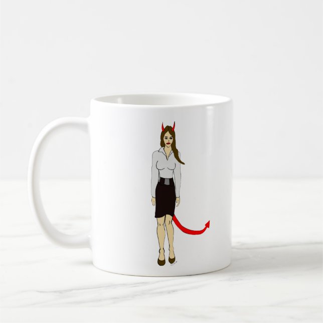 Taza De Café chica diablo (Izquierda)