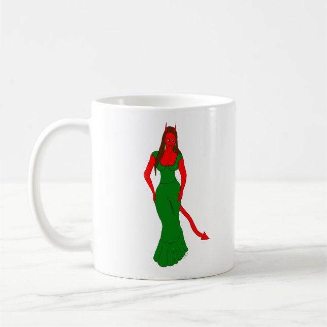 Taza De Café chica diablo (Izquierda)