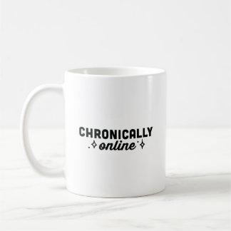 Taza De Café Chica divertida que se desplaza hasta el fin del m