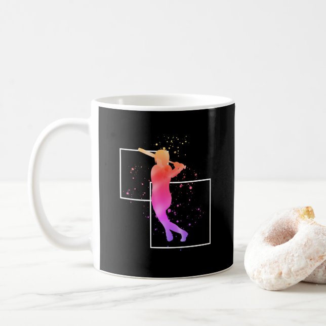 Taza De Café Chica en Bat (Con donut)