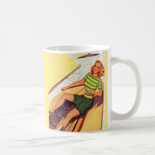 Taza De Café chica en bote de los años 40 (Derecha)