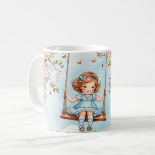 Taza De Café Chica en flor de cerezo