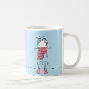 Taza De Café Chica en Nieve