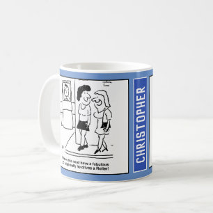 Taza De Café Chica en una cita a ciegas dice que su novio condu