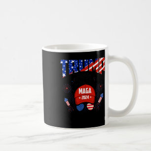 Taza De Café Chica estadounidense de Trump sin disculpas a los 