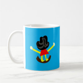 Taza De Café Chica feliz