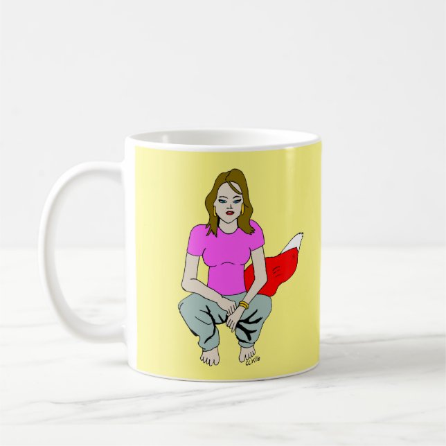 Taza De Café chica foxy (Izquierda)