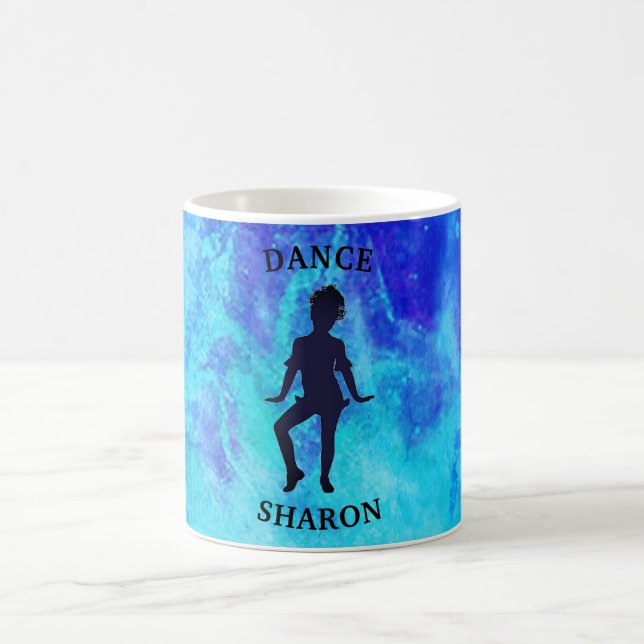 Taza De Café Chica Galaxy Dance (Centro)
