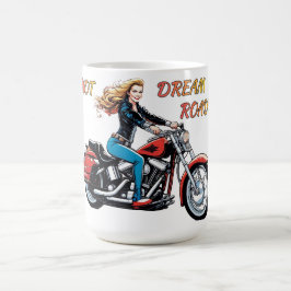 Taza De Café Chica Hot Dream Roads