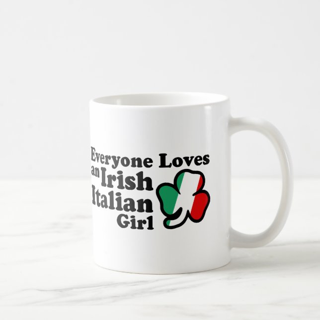 Taza De Café Chica italiano irlandés (Derecha)