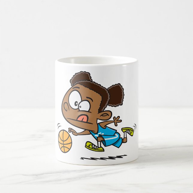 Taza De Café Chica jugando café de baloncesto (Subido por el creador)