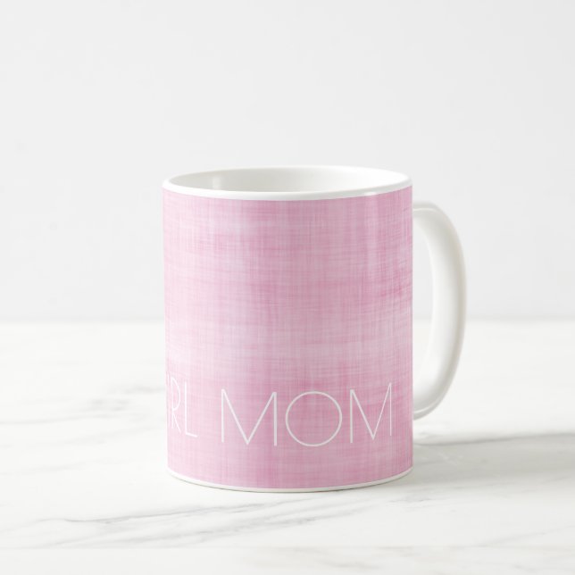 Taza De Café Chica Mamá Pastel Recién nacido rosado Día de la M (Anverso derecho)