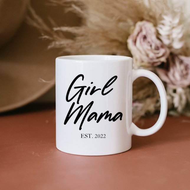Taza De Café Chica Mamá Personalizado Año Este Mínimo Mamá Madr (Subido por el creador)