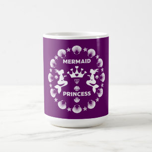 Taza De Café Chica Mermaid Princess