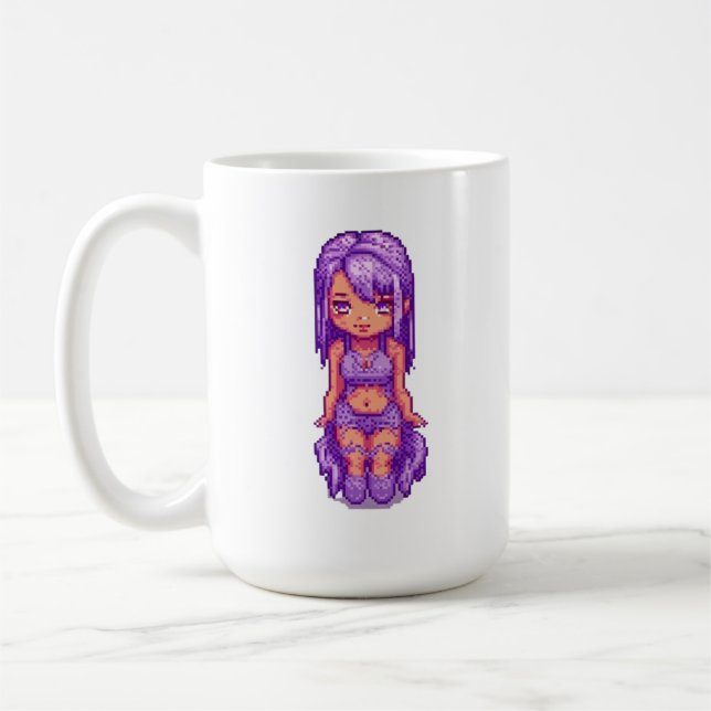 Taza De Café Chica morado (Izquierda)