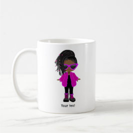 Taza De Café Chica negro
