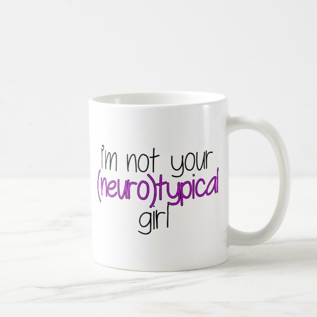 Taza De Café Chica no neurotípico (Derecha)