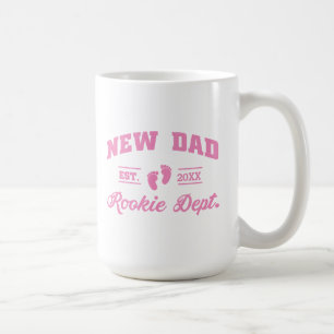 Taza De Café Chica nuevo y gracioso de papá - Tu año