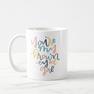 Taza De Café Chica Oído Marrón