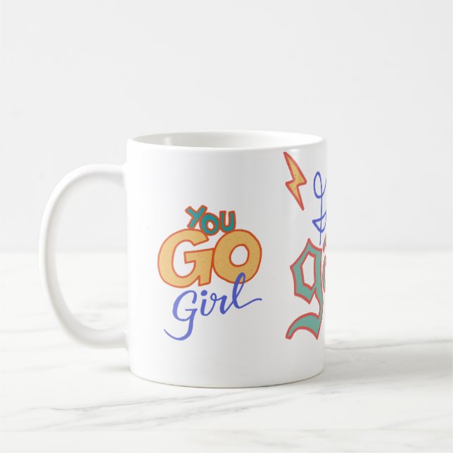 Taza De Café Chica, pandilla de Chicas, Marcha es Historia de l (Izquierda)