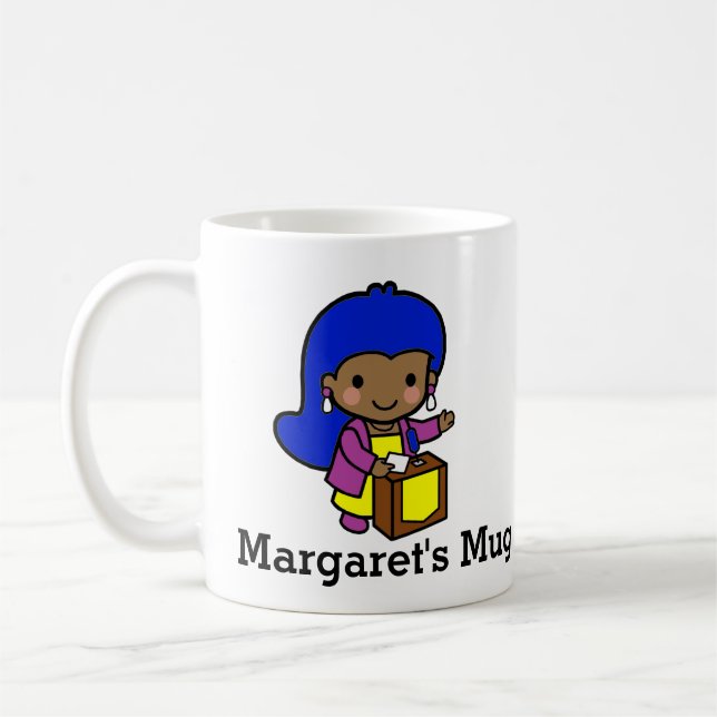 Taza De Café Chica político/portavoz personalizado (Izquierda)