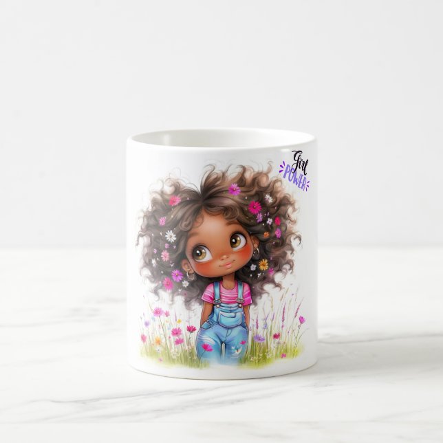 Taza De Café Chica Power Quirky Chica Mug (Centro)