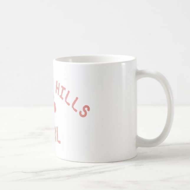 Taza De Café Chica Rosa Beverly Hills (Derecha)
