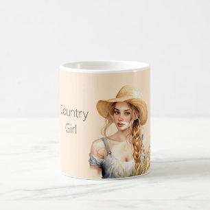 Taza De Café Chica Rubia de Campo
